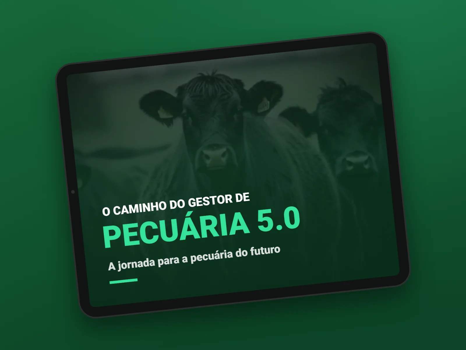 E-book: O caminho do gestor de Pecuária 5.0: a jornada para a pecuária do futuro